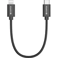 Ginza.se Champion: USB-C till Lightning Kabel 30cm Svart