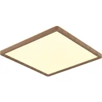 Globo LED taklampa Sapana, dimbar, Ljust trä, Vardagsrum / matsal, Syntetmaterial, Modern, LED-taklampa