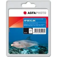 Agfa AgfaPhoto - Svart - kompatibel - bläckpatron (alternativ för: HP 88XL, HP C9396AE) - för HP Officejet Pro K550, K550dtn, K550dtwn