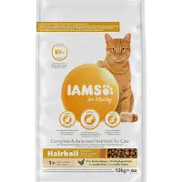 IAMS CAT Vitality Adult Hairball 10 kg