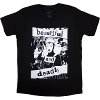 Ginza.se Maleficent: Unisex T-Shirt/Maleficent Beautiful & Deadly (Black) (Small)
