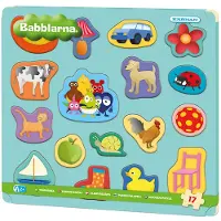 Babblarna Rampussel med upphöjda bitar Babblarna, Kärnan (SE)