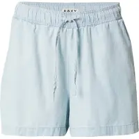 Roxy - Shorts dam - Lekeitio Break Mid Denim Short Light Blue för Unisex - Storlek XS - Blå