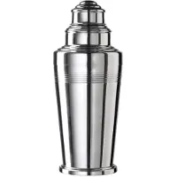 Urban Bar Footed Coley 3-delad Shaker - Polerad Silver