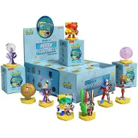 Mighty Jaxx Freenys Dolda Dissectibles: Spongebob Squarepants Serie 04 (Super Edition) - Konst Samlarobjekt| En Box | Flerfärgad| 4" Vinyl