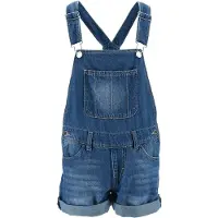 Levi's Kombinationer RAILROAD STRIPE SHORTALL flickor - Blå - 12 år