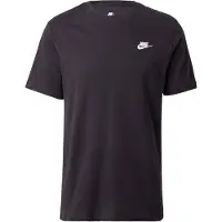 Nike T-shirt 'Club' svart / vit