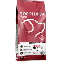 Euro Premium Senior 8+ Chicken & Rice hundfoder