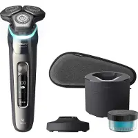 Philips Shaver series 9000 - Elektrisk rakapparat för våt- och torrakning - S9974/55