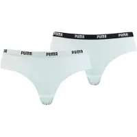 Puma Microfiber Brazilian Panties 2 Units Vit M Kvinna
