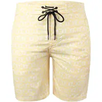 Yeaz Badshorts 'Dazzers' ljusgul / vit