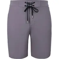 Yeaz Badshorts 'Davey' mörkgrå / vit