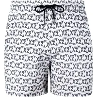 Yeaz Badshorts 'Seashey' svart / vit