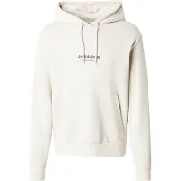 Jack & Jones Sweatshirt 'JWHVESTERBRO' beige / svart