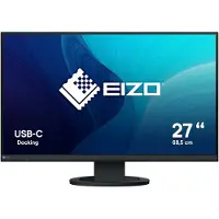Eizo FlexScan EV2720S-BK - Med FlexStand - LED-skärm - 27 - 2560 x 1440 WQHD - IPS - 350 cd/m² - 1500:1 - 5 ms - HDMI, DisplayPort, USB-C - högtalare - svart