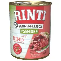 Rinti Kennerfleisch Senior 6x800g med nötkött för äldre hundar