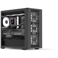 Aerocool D302A-G-BK Mini-Tower Datorchassi Svart, Vit