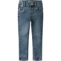 Name It Mini Jeans - Nej - NmfPolly - Skinny - Dark Blue Denim - - 1 år (80) - Jeans