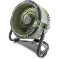 Unold Akkuventilator Outdoor 86656, Bladfläkt för hushållsbruk, Grön, Golv, Bord, Vägg, Metall, Plast, 1,85 cm, Knappar
