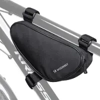 Wozinsky cykelväska för 1,5 liters cykelram, svart (WBB11BK) (WBB11BK)
