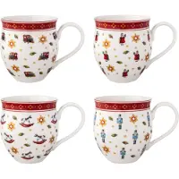 Villeroy & Boch Toy's Delight Mugg 4-pack - Övrig Juldukning Porslin Multi