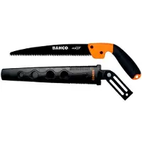 Bahco Professional 4124-JT-H pruning saw, coarse serrations, including holster, 24 cm