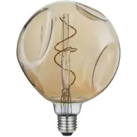 Creative Cables Dl700305 Bumped G140 E27 5w 250 Lumens 2000k Klotformad Led-filamentlampa