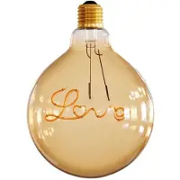 Creative Cables Cbl700216 Love E27 5w 250 Lumens 2000k Klotformad Led-filamentlampa