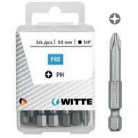 Witte Ph 1 Tin Phillips Korsformad Skruvmejselbit 5 Enheter