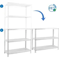 Simon Rack Comfort 5/400 Metallhylla 1800x900x400 Mm