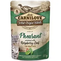 Carnilove Fasan- och hallonblad 24 x 85 g