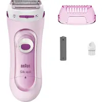 Braun Silk-épil 5 LS5100, Roterande rakhuvud, Rosa, Batteri, 225 mm, 155 mm, 60 mm