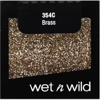 wet n wild , glitter single, 354C brass, 0.05 oz (1.4 g)