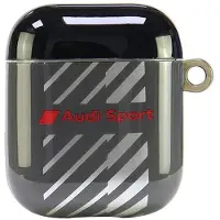 Audi IML Sportfodral för AirPods 1 / 2 - Svart