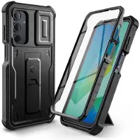 Tech-Protect Kevlar Cam+ fodral för Samsung Galaxy A16 4G / 5G - Svart