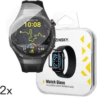 Wozinsky Härdat glas med full limning för Huawei Watch GT 5 / 4 / 3 (42mm, 2 st.)