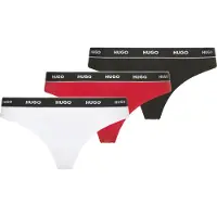 HUGO String röd / svart / off-white