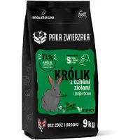 Paka Zwierzaka Puppy Rabbit Med Vilda örter S Hundmat 9kg