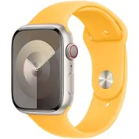 Apple - Band för smart klocka - 45 mm - storlek S/M - solsken