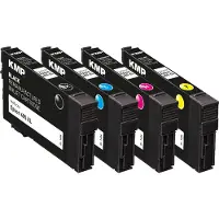 KMP Bläck Ersätter Epson 405XL, T05H6, T05H1, T05H2, T05H3, T05H4 Kompatibel Kombi-pack Svart, Cyan, Magenta, Gul 1656,4005 1656,4005