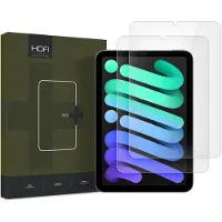 Hofi iPad Mini 2021/2024 Premium Pro+ Härdat Glas Skärmskydd - 9H - 2 St. - Genomskinlig