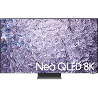 Samsung QE75QN800CTXXH, 190,5 cm (75), 7680 x 4320 pixlar, QLED, Smart-TV, Wi-Fi, Svart, Silver