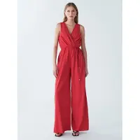 BWLDR Jumpsuit 'SPARKLE JUMPSUIT' röd