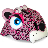 Crazy Safety Leopard, Cykelhjälm, Junior, Rosa