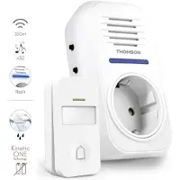 Avidsen 513132 Trådlös dörrklocka Komplett set