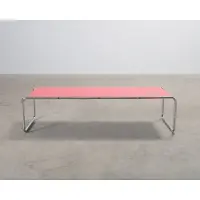 Knoll Laccio soffbord röd