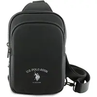 U.s. polo assn. US Polo Petit Pique crossbody-väska för telefon Arch czarny