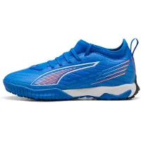 Puma Ultra 6 Match Mid + TT Untamed - Blå/White/Röd Barn - Turf (TF), storlek 36