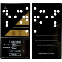 Fanattik Begränsad Upplaga Fallout Eternal Replica Nuclear Keycard Action Figur