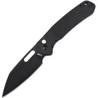 CJRB Large Pyrite Button Lock Blk